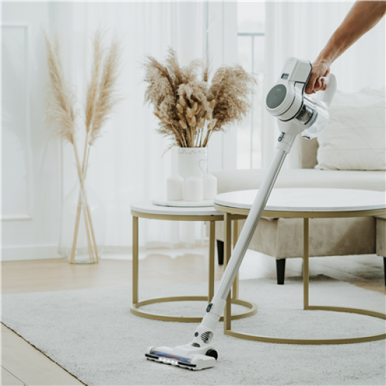 Adler Vacuum Cleaner | AD 7064 2in1 | Cordless operating | 220-240 V | Operating time (max) 57 min | White | Warranty 24 month(s)