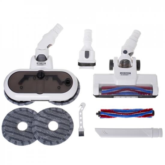 Adler Vacuum Cleaner | AD 7064 2in1 | Cordless operating | 220-240 V | Operating time (max) 57 min | White | Warranty 24 month(s)