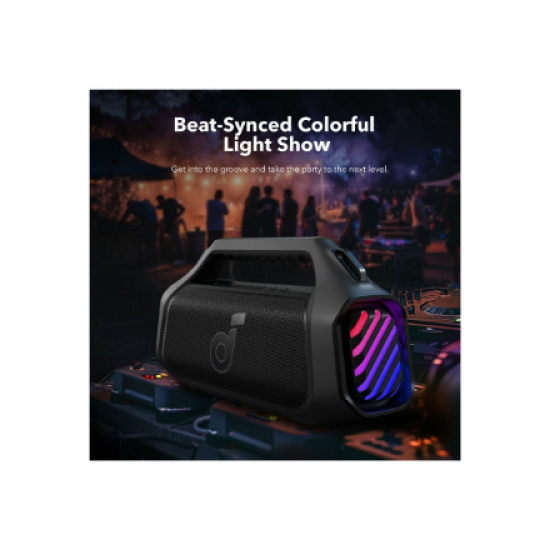 Anker Soundcore | Portable Bluetooth Speaker | Boom 2 Plus | 140 W | Bluetooth | Black | Portable | Wireless connection