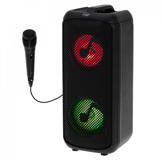 Adler | Speaker with radio | AD 1903 | Black | Portable | Wireless connection