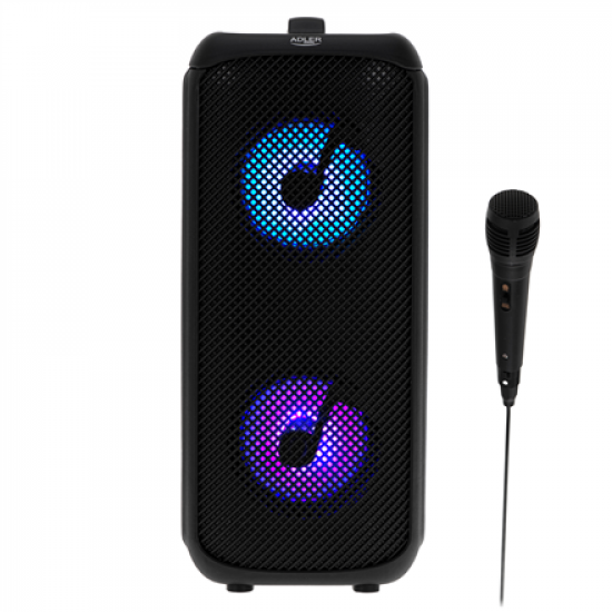 Adler | Speaker with radio | AD 1903 | Black | Portable | Wireless connection
