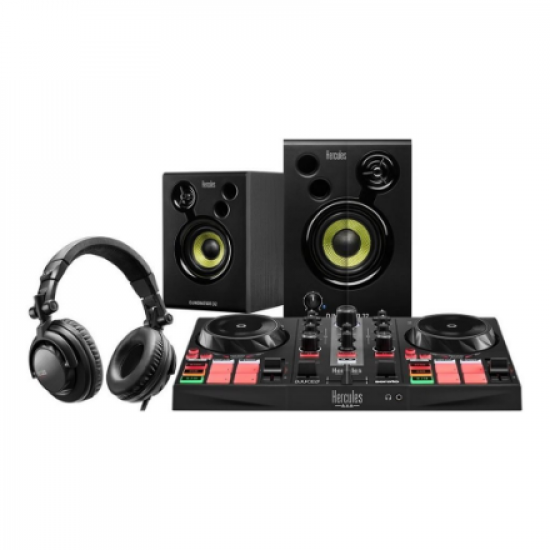 Hercules | DJ Learning Kit MK2 | Speakers | USB connectivity