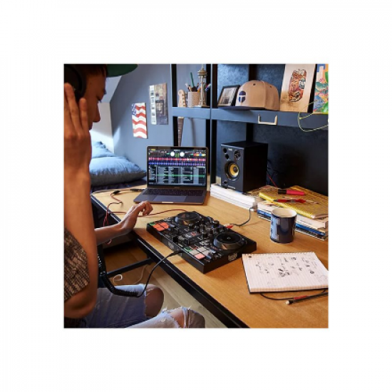 Hercules | DJ Learning Kit MK2 | Speakers | USB connectivity