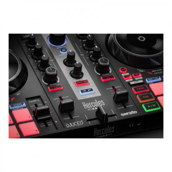 Hercules | DJ Learning Kit MK2 | Speakers | USB connectivity