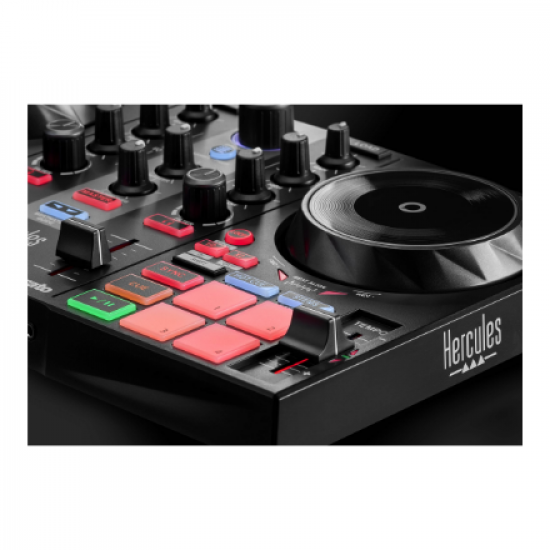 Hercules | DJ Learning Kit MK2 | Speakers | USB connectivity