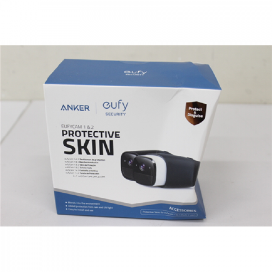 SALE OUT.  | SALE OUT. Anker Eufy | 2 Set Silicone Skins In Black | 24 month(s) | DAMAGED PACKAGING