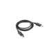 Lanberg | DisplayPort M/M Cable 19 PIN V1.2, 1.8 m | CA-DPDP-10CC-0018-BK