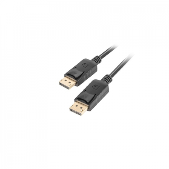 Lanberg | DisplayPort M/M Cable 19 PIN V1.2, 1.8 m | CA-DPDP-10CC-0018-BK