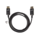Lanberg | DisplayPort M/M Cable 19 PIN V1.2, 1.8 m | CA-DPDP-10CC-0018-BK