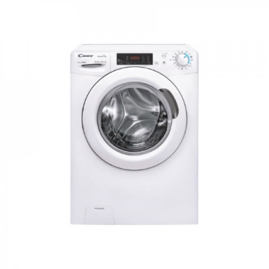 Candy Washing Machine with Dryer | CSHW 4645TW3/1-S | Energy efficiency class C/E | Front loading | Washing capacity 6 kg | 1400 RPM | Depth 45 cm | Width 60 cm | Display | Digit | Drying system | Drying capacity 4 kg | Steam function | White