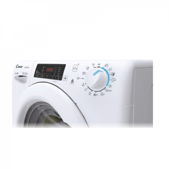 Candy Washing Machine with Dryer | CSHW 4645TW3/1-S | Energy efficiency class C/E | Front loading | Washing capacity 6 kg | 1400 RPM | Depth 45 cm | Width 60 cm | Display | Digit | Drying system | Drying capacity 4 kg | Steam function | White