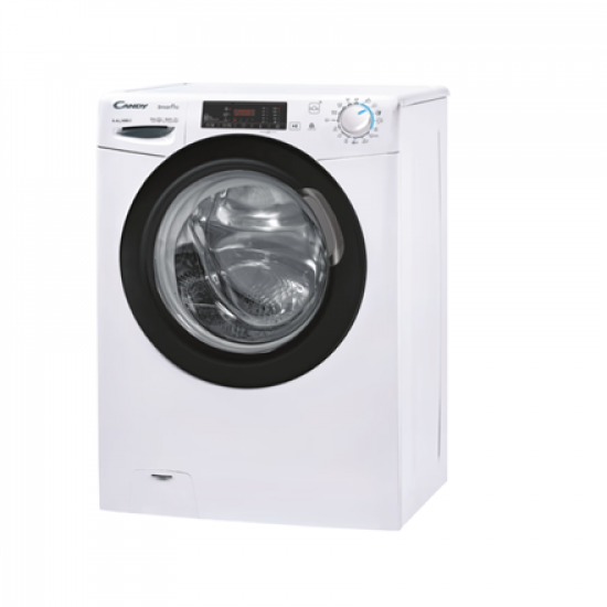 Candy Washing Machine with Dryer | CSHW4645TWB3/1-S | Energy efficiency class C/E | Front loading | Washing capacity 6 kg | 1400 RPM | Depth 45 cm | Width 60 cm | Display | Digit | Drying system | Drying capacity 4 kg | Steam function | White
