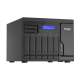 QNAP 6-Bay Desktop QuTS hero NAS with four 2.5GbE ports | TS-h886-D1602-8G | Intel | Xeon D-1602 | Processor frequency 3.2 GHz | 8 GB | UDIMM DDR4 | Total installed storage capacity 128 GB | Black