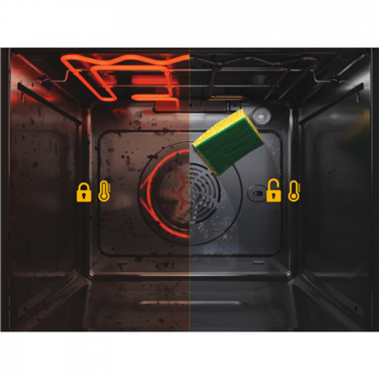 Whirlpool Oven | AKZ9S 8270 FB | 73 L | Electric | Hydrolytic/Pyrolysis | Electronic | Steam function | Convection | Height 59.5 cm | Width 59.5 cm | Black