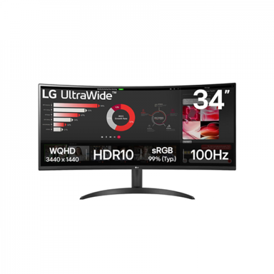 LG | 34WR50QK-B | 34 