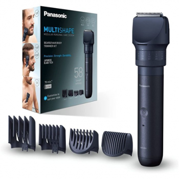 Panasonic Beard, Hair Trimmer | MultiShape ER-CKN1-PAC1 | Cordless | Wet & Dry | Number of length steps 39 | Black