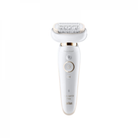 Braun Epilator | SES9-030 3D Silk-Epilk 9 Flex | Operating time (max) 50 min | Number of power levels 2 | Wet & Dry | White/Rose