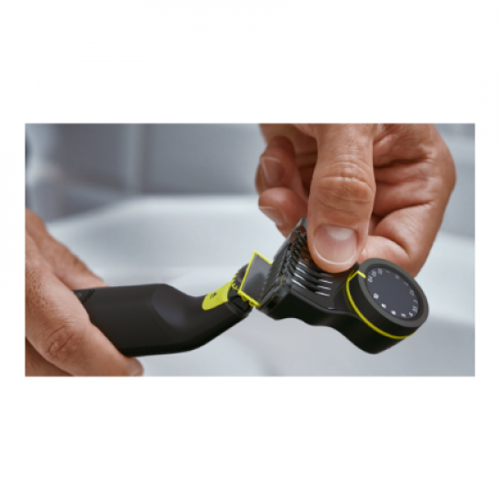 Philips Face and Body Shaver | QP6542/15 OneBlade Pro 360 | Operating time (max) 90 min | Wet & Dry | Lithium Ion | Black