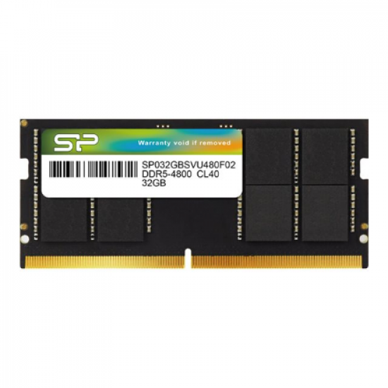 Silicon Power SP032GBSVU480F02 | 32 GB | DDR5 | 4800 MHz | PC/server | Registered No | ECC Yes