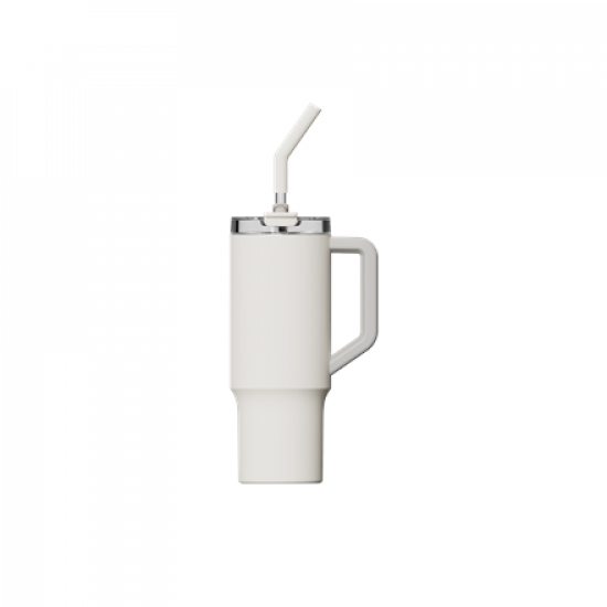 Xiaomi | Straw Mug | Capacity 1 L | Material Stainless steel | White