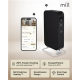 Mill | Heater | OIL1500WIFI3 Gentle Air | Oil Filled Radiator | 1500 W | Suitable for rooms up to 22 m² | Black
