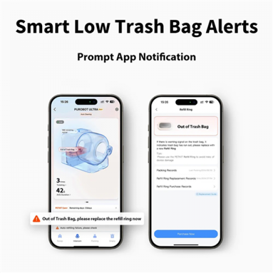 PETKIT | Waste bag set for Purobot Ultra, 3 pcs