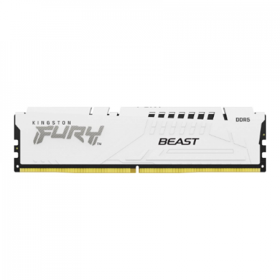 Kingston KF560C30BWE-16 16GB 6000MT/s DDR5 CL30 DIMM FURY Beast White EXPO | Kingston