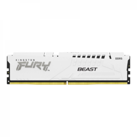 Kingston KF560C30BWE-16 16GB 6000MT/s DDR5 CL30 DIMM FURY Beast White EXPO | Kingston