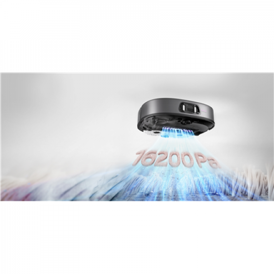 Midea Robot Vacuum Cleaner | V15 | Wet&Dry | 5200 mAh | Dust capacity 3 L | 16200 Pa | Black