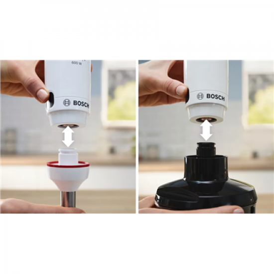 Bosch | Hand Blender | MSM4W220 ErgoMaster | Hand Blender | 600 W | Number of speeds Stepless | White