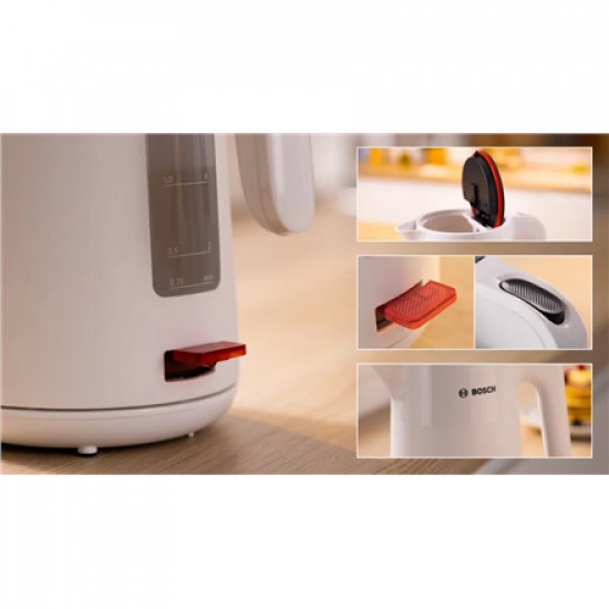 Bosch Kettle | TWK2M161 MyMoment | Electric | 2400 W | 1.7 L | Plastic | 360° rotational base | White