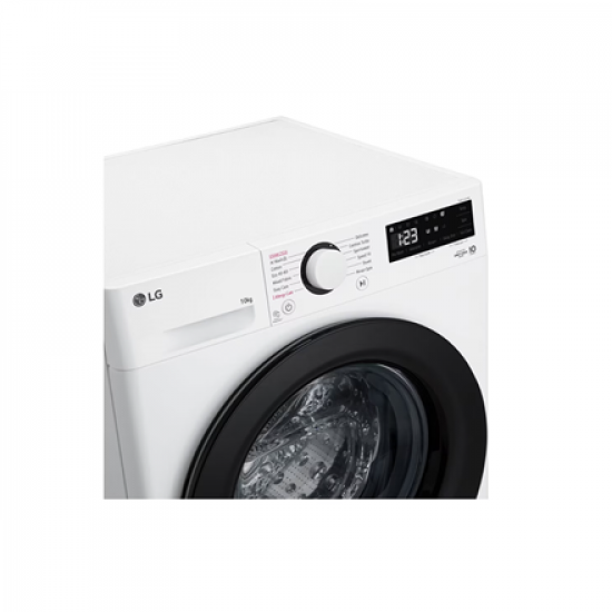 LG Washing Machine | F4WR510SBW | Energy efficiency class A | Front loading | Washing capacity 10 kg | 1400 RPM | Depth 57 cm | Width 60 cm | Display | LED | Steam function | Direct drive | White