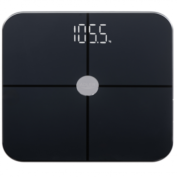 Adler | Smart Bathroom Scale | AD 8187 | Maximum weight (capacity) 180 kg | Accuracy 100 g | Body Mass Index (BMI) measuring | Black
