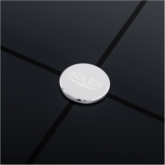 Adler | Smart Bathroom Scale | AD 8187 | Maximum weight (capacity) 180 kg | Accuracy 100 g | Body Mass Index (BMI) measuring | Black