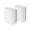 Asus | Dual-band WiFi 7 AiMesh Extendable Router | ZenWiFi BD4 (2pk) | 802.11be | 3600 Mbit/s | 3600 Mbit/s | Ethernet LAN (RJ-45) ports 2 | Mesh Support Yes | MU-MiMO Yes | Antenna type Internal