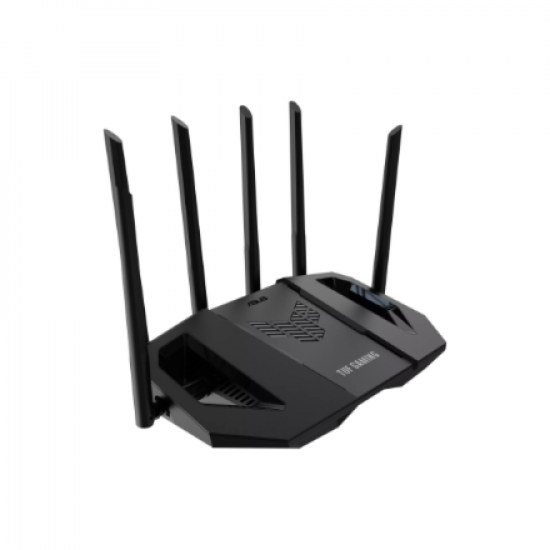 Asus | Dual Band WiFi 7 Extendable Gaming Router | TUF Gaming BE6500 | 802.11be | 6500 Mbit/s | Ethernet LAN (RJ-45) ports 4 | Mesh Support Yes | MU-MiMO Yes | Antenna type External fixed | 1