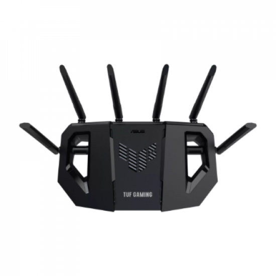 Asus | Dual Band WiFi 7 Extendable Gaming Router | TUF Gaming BE6500 | 802.11be | 6500 Mbit/s | Ethernet LAN (RJ-45) ports 4 | Mesh Support Yes | MU-MiMO Yes | Antenna type External fixed | 1