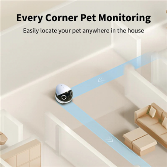 Enabot | ROLA Mini Pet Monitor | Compact | 3 MP