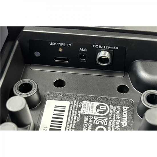 BIAMP Conferencing Audio Bar with ALS Port | Parlé ABC 2500a | Black