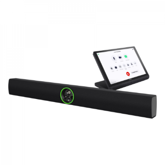 Crestron Flex Large Room Conference Solution with All-In-One Videobar 70 for Zoom Rooms | UC-B70-A-Z-I | Black