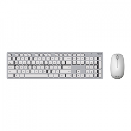 Asus W5000 | Keyboard and Mouse Set | Wireless | US | White