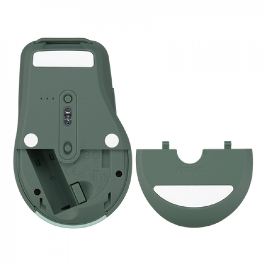 Asus SmartO Mouse | MD200 | Wireless | Mouse | 2.4 GHz, Bluetooth | Green Tea Latte