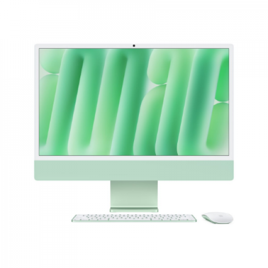 Apple iMac 24” 4.5K Retina, Apple M4 8C CPU, 8C GPU/16GB/256GB SSD/Green/INT | Apple