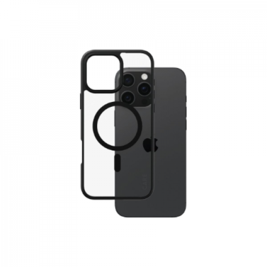 CARE Flagship Case | Back cover | Apple | iPhone 16 Pro Max | Recycled plastic | Black | MagSafe