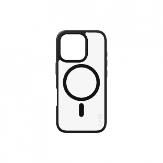 CARE Flagship Case | Back cover | Apple | iPhone 16 PRO | Recycled plastic | Black | MagSafe