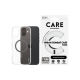 CARE by PanzerGlass Case Flagship | Back protection | Apple | iPhone 16 Plus | Recycled plastic | Transparent/Black | MagSafe