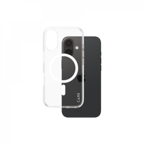 CARE Flagship Case | Back cover | Apple | iPhone 16 | Recycled plastic | White | MagSafe