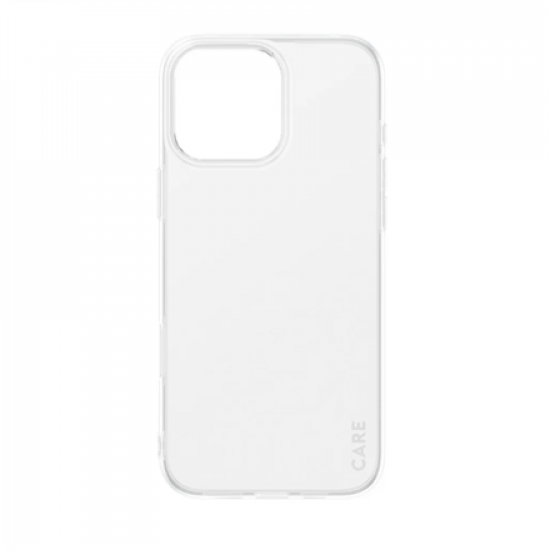 CARE Fashionable Case | Back cover | Apple | iPhone 16 Pro Max | Recycled plastic | Transparent | X-Ray Soft Basic