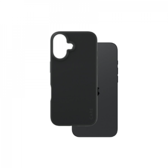 CARE Fashionable Case | Back cover | Apple | iPhone 16 | Recycled plastic | Black