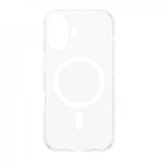 CARE Flagship Case | Back cover | Apple | iPhone 16 | Recycled plastic | White | Urban Combat Star Lit with MagSafe